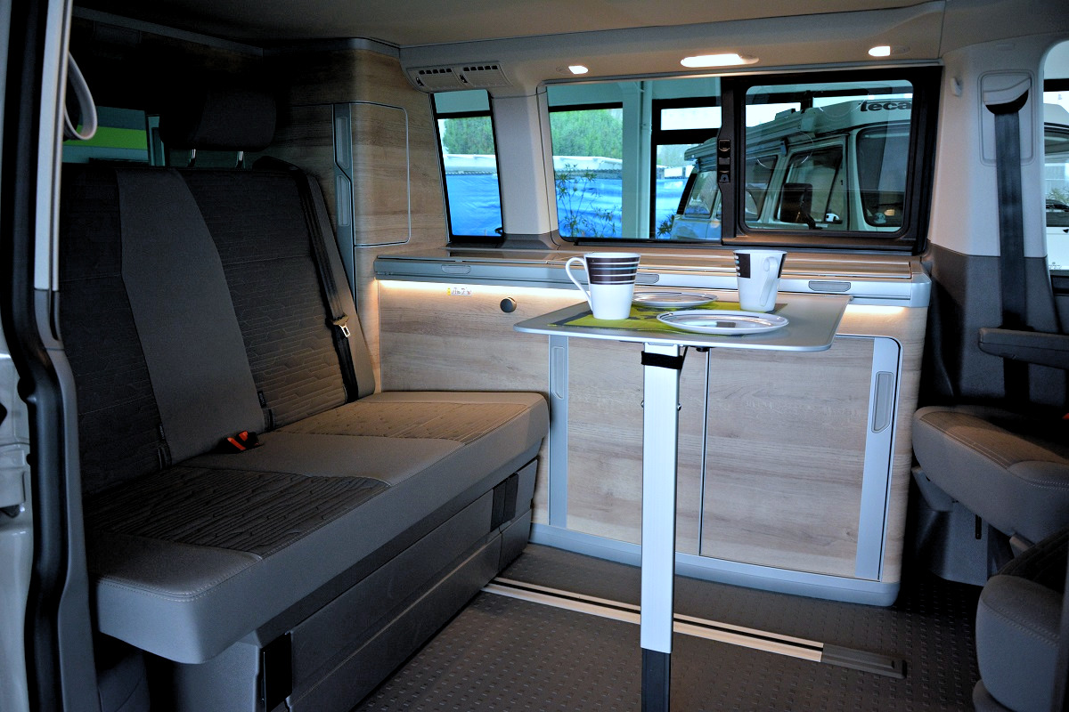 VW T6 California Ocean Essbereich